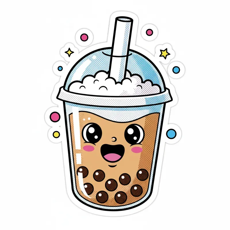 Cute Playful And Colorful Stickers