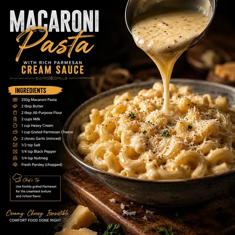 Creamy Food Recipe Posters