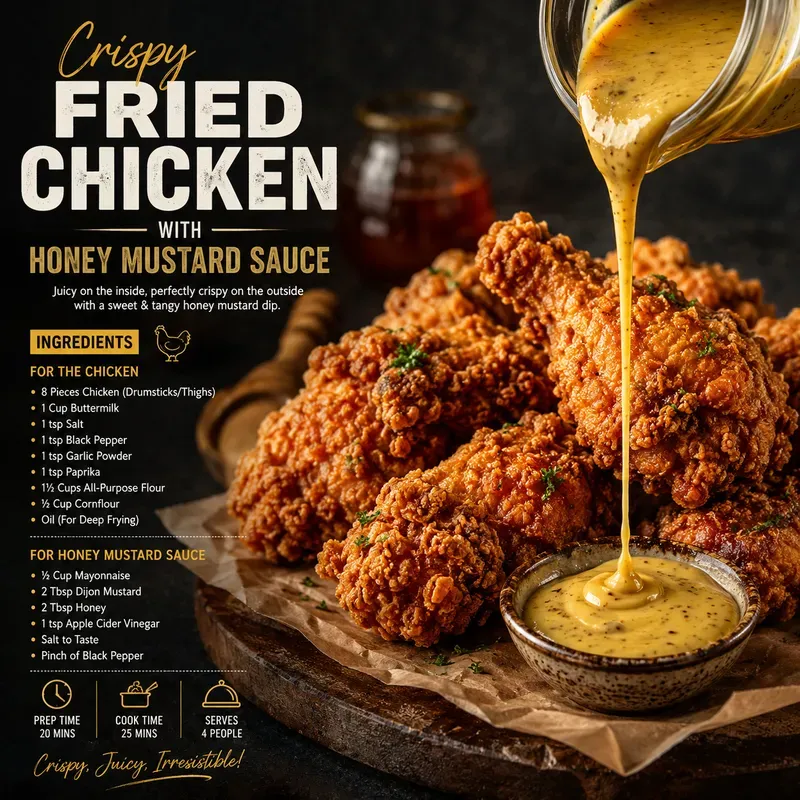 Creamy Food Recipe Posters
