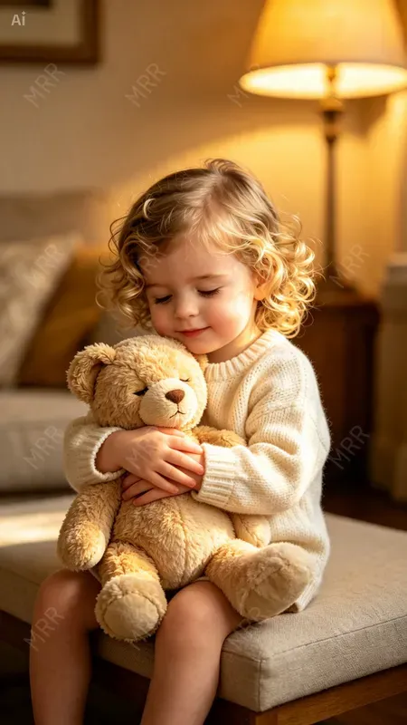 Toddler Teddy Bear Portraits