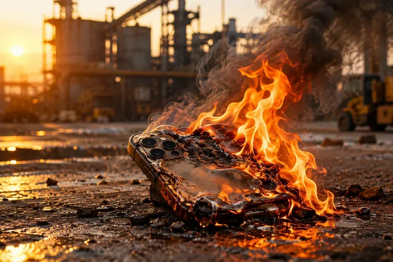 Cinematic Melting Electronics Photos