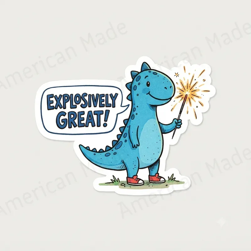 80s Hallmark Retro Monster Stickers