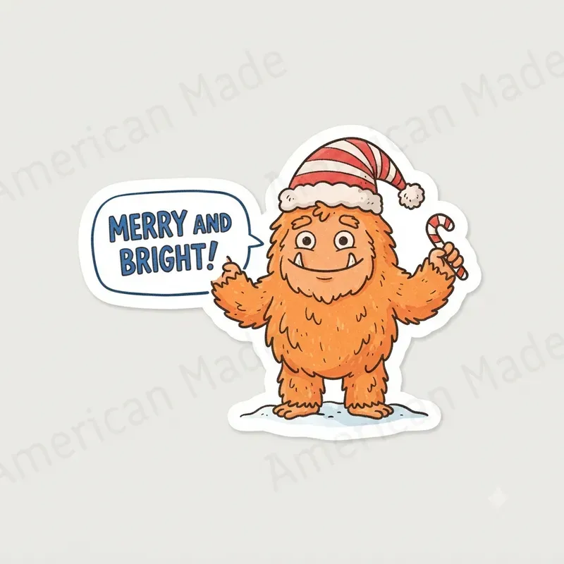 80s Hallmark Retro Monster Stickers