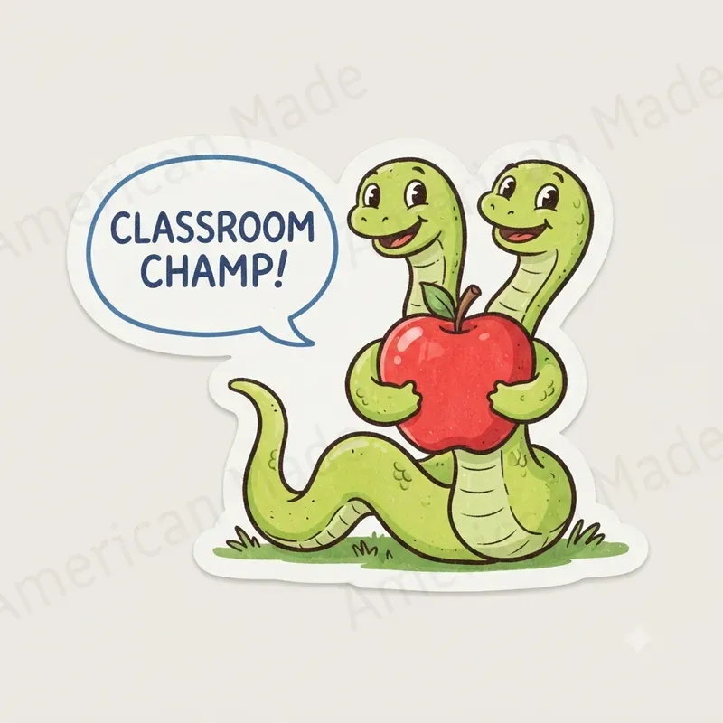 80s Hallmark Retro Monster Stickers