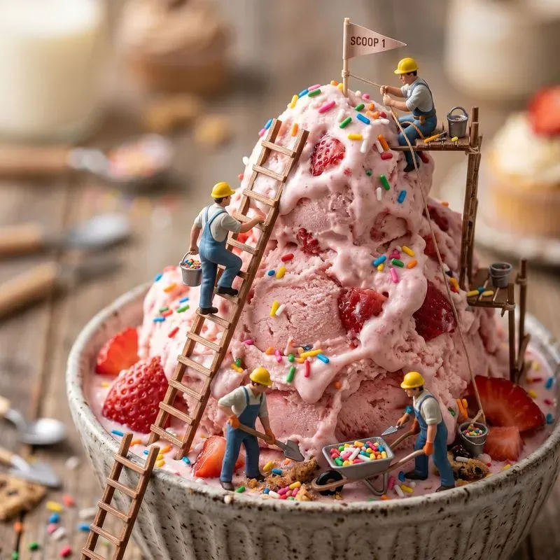 Tiny Ice Cream Builders