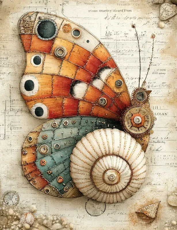 Steampunk Summer Junk Journals