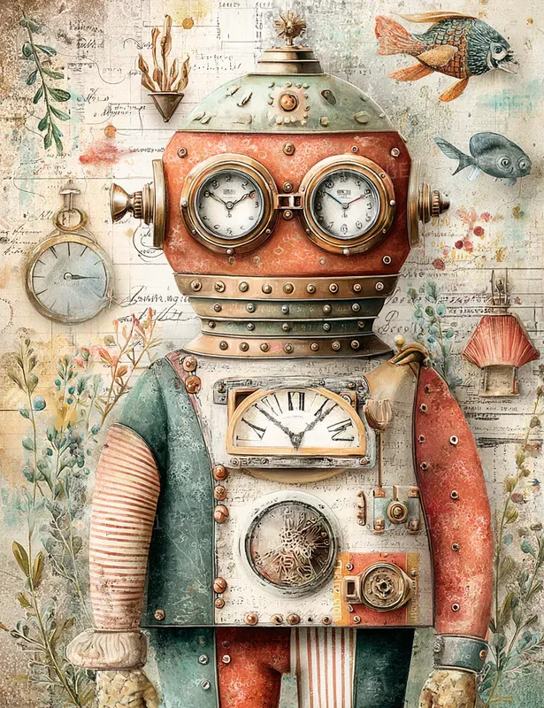 Steampunk Summer Junk Journals