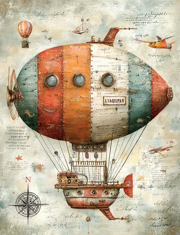 Steampunk Summer Junk Journals