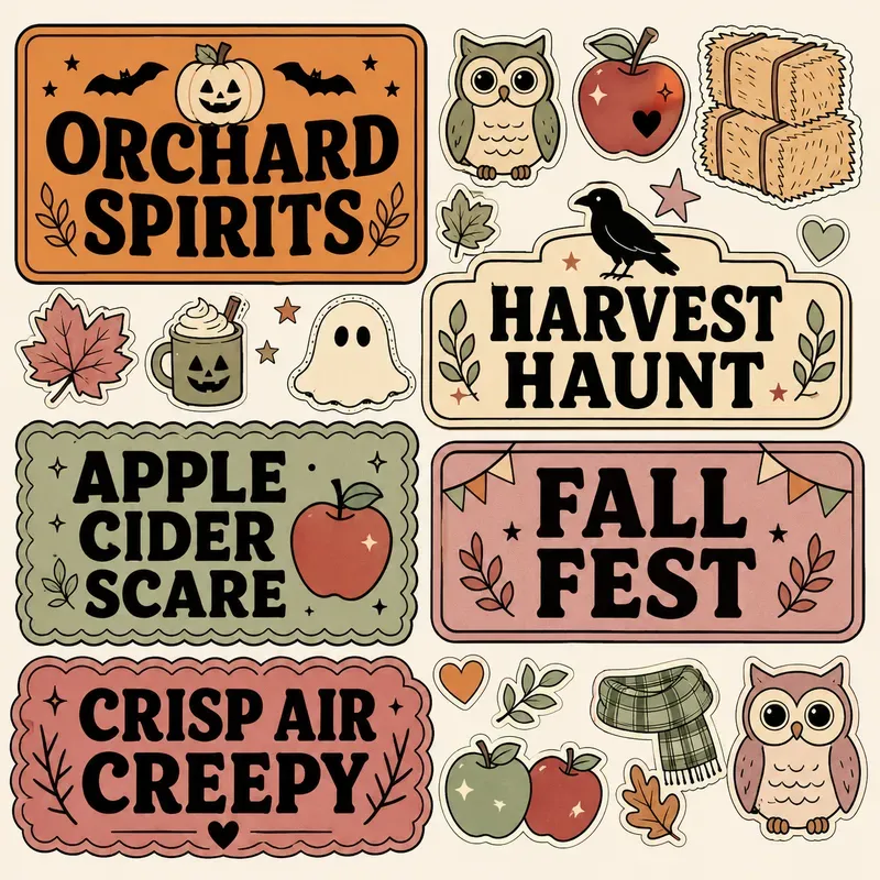 Pastel Halloween Scrap Sheet Generator