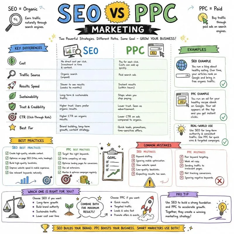 Visual Comparison Infographic Posters