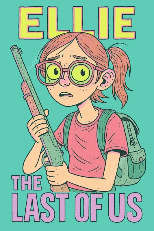 Nerdy Indie Poster Tv Character Series