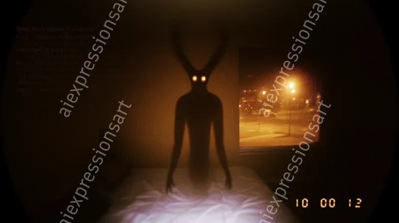 Cursed Sleep Paralysis Analog Horrors