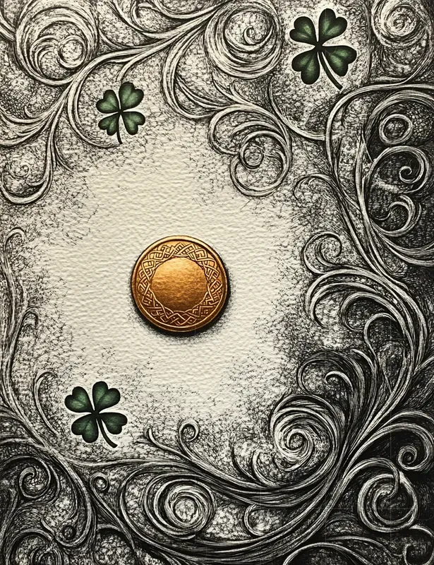 Monochrome St Patricks Day Scrapbooking