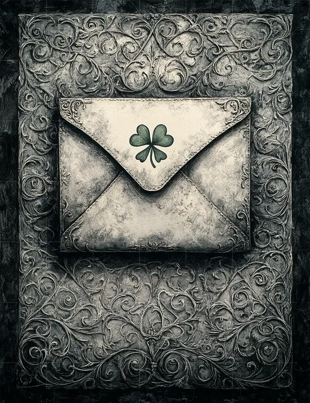 Monochrome St Patricks Day Scrapbooking