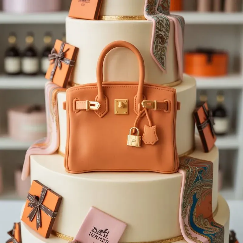 Luxury Brand Object Themed Custom Cakes