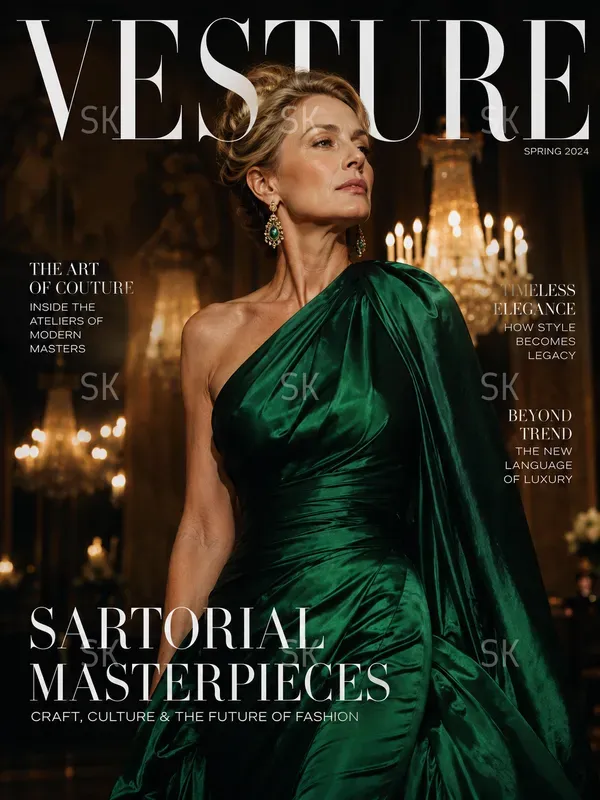 Cinematic Highfashion Magazine Covers
