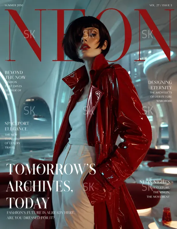 Cinematic Highfashion Magazine Covers