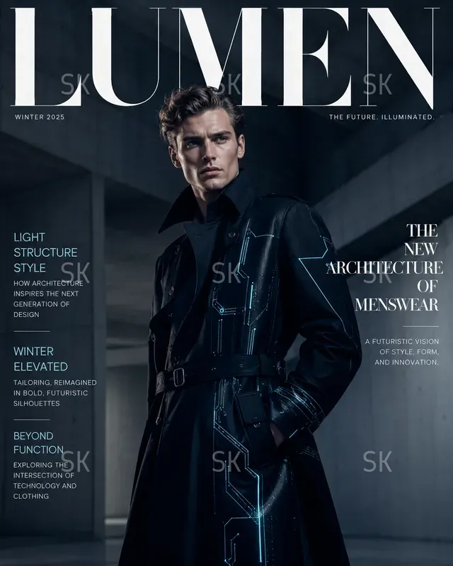 Cinematic Highfashion Magazine Covers