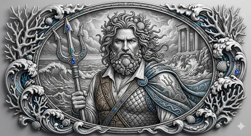 Monetary Icons Engraved Portraits