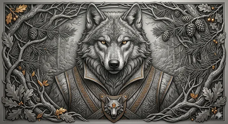 Monetary Icons Engraved Portraits