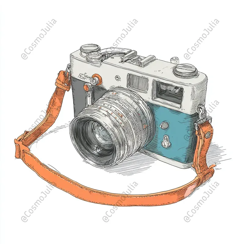 Artistic Handdrawn Object Sketches