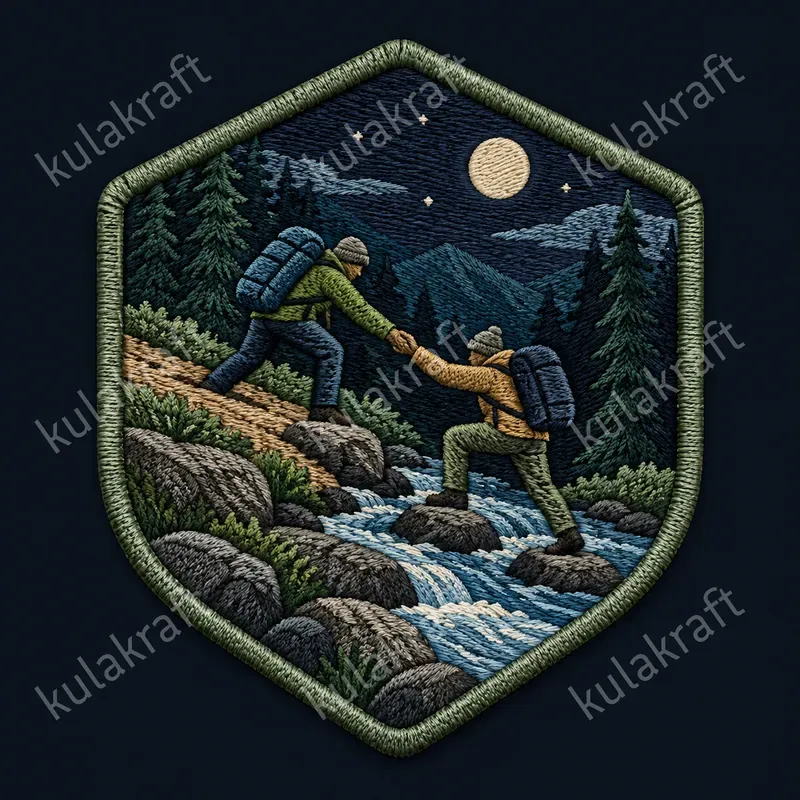 Embroidered Hobby Story Badge Cliparts