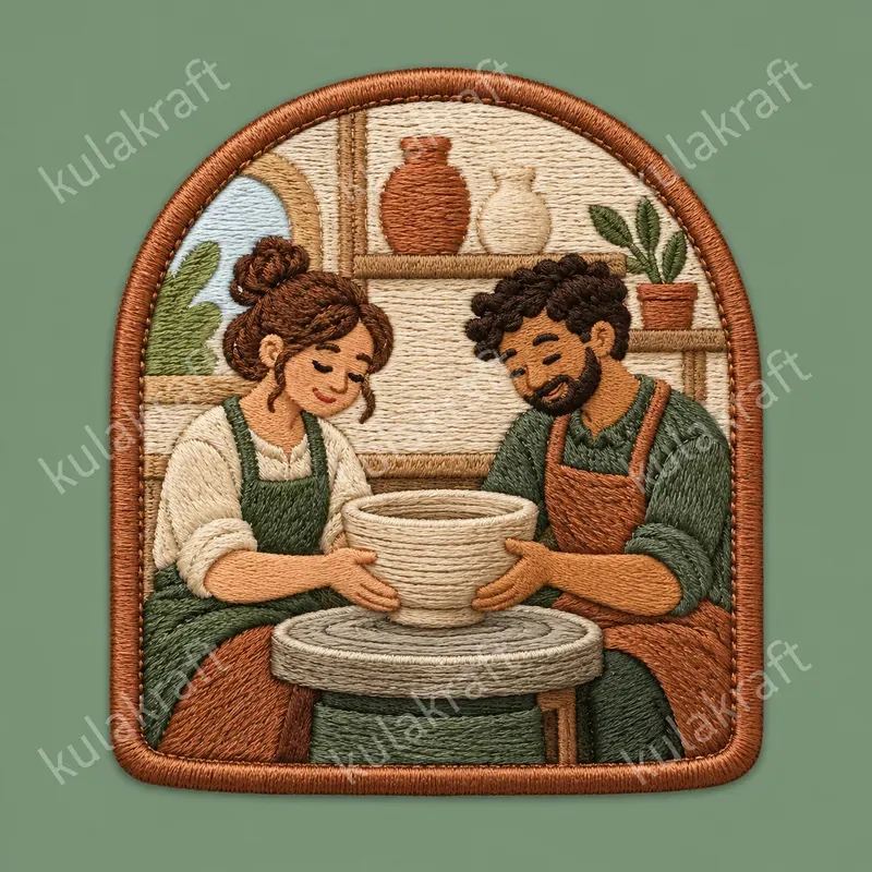 Embroidered Hobby Story Badge Cliparts