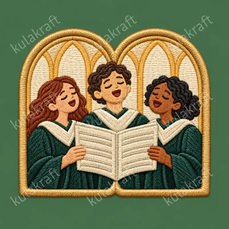 Embroidered Hobby Story Badge Cliparts