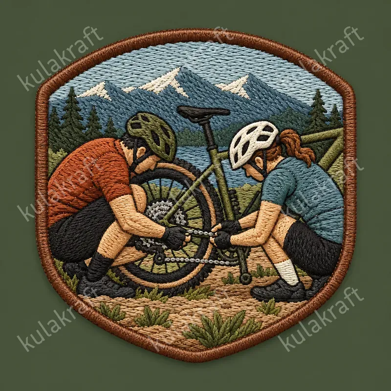 Embroidered Hobby Story Badge Cliparts