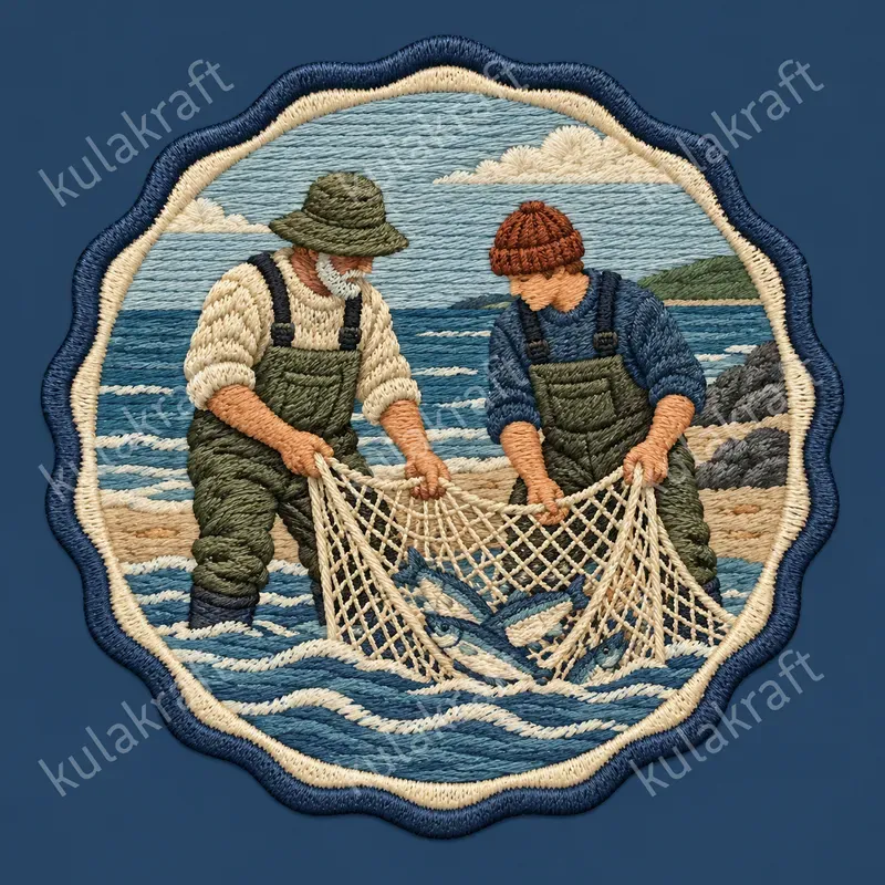 Embroidered Hobby Story Badge Cliparts