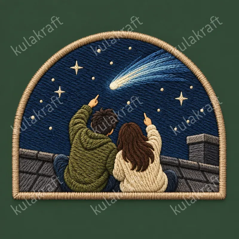 Embroidered Hobby Story Badge Cliparts