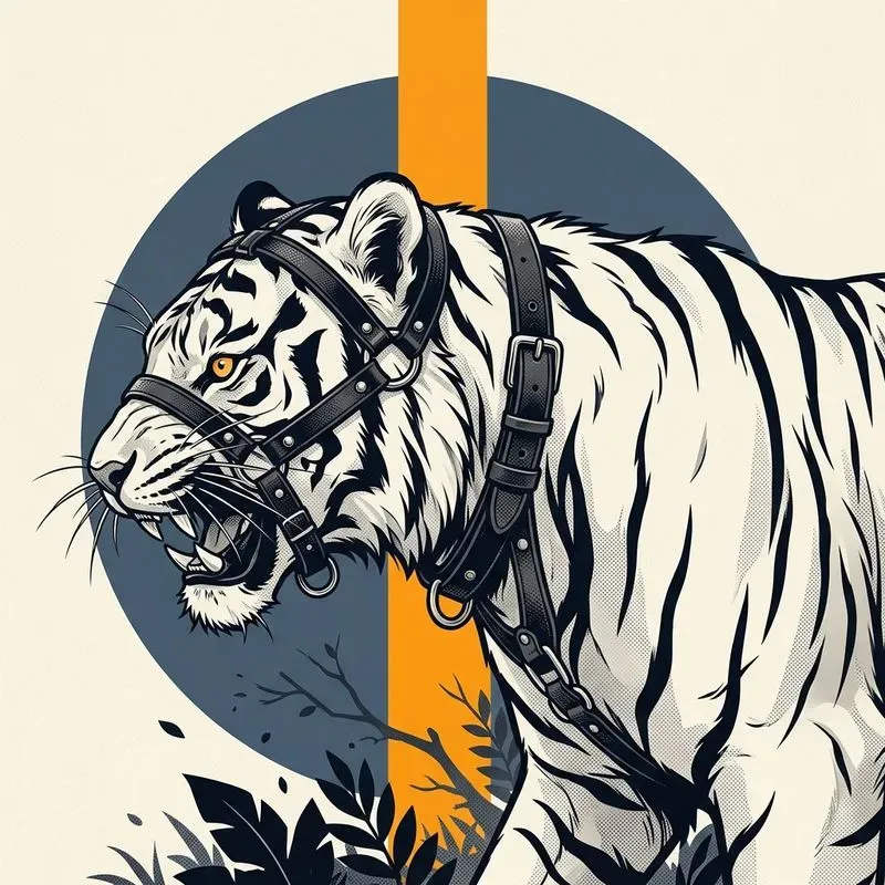 Retro Anime Pop Ukiyoe Animals