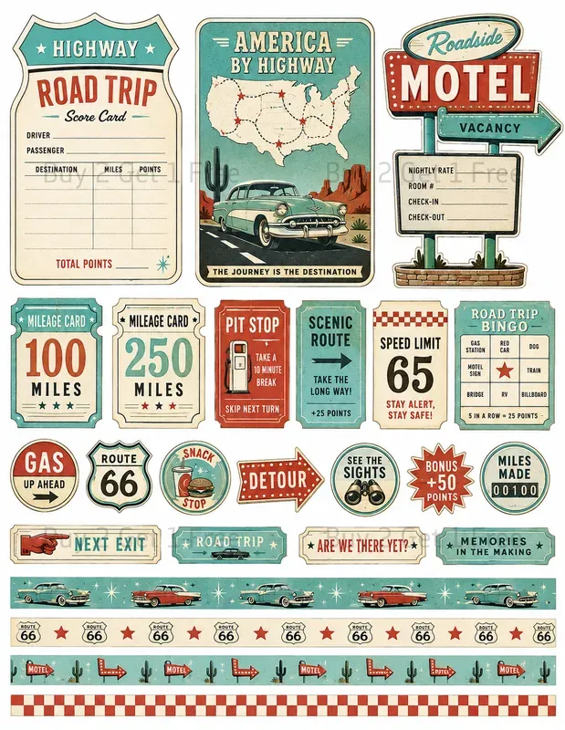 Themed Game Activity Ephemera Sheets
