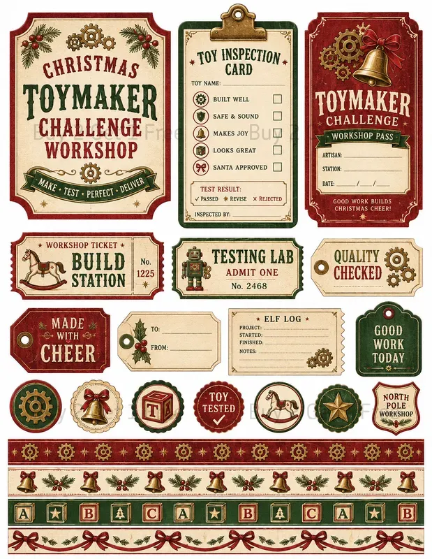 Themed Game Activity Ephemera Sheets