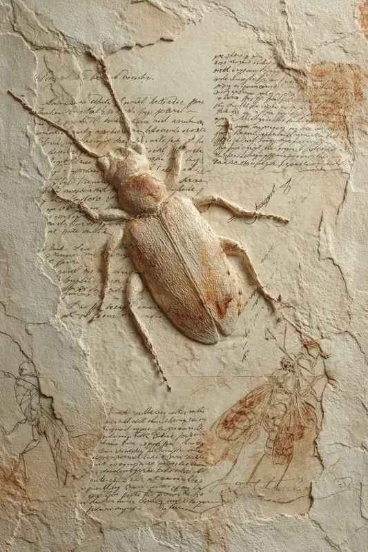 Clay Relief Junk Journal Art