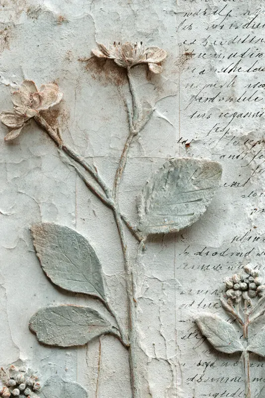 Clay Relief Junk Journal Art