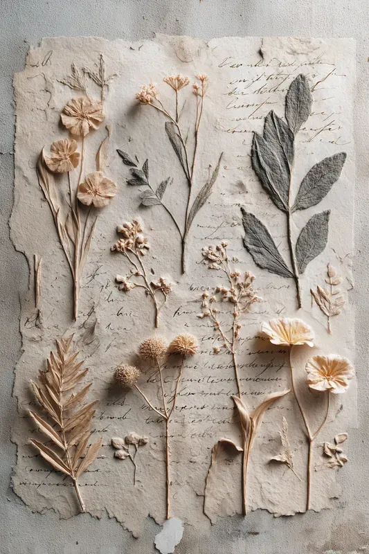Clay Relief Junk Journal Art