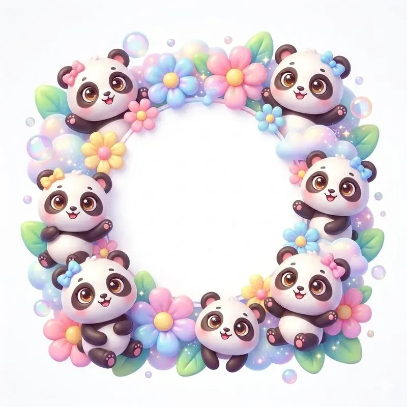 Kawaii Decorative Frames With Cuteness