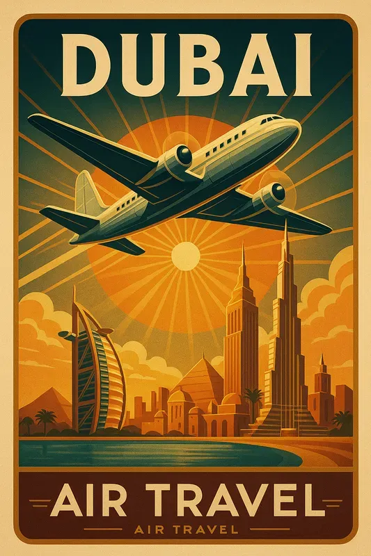 Vintage Art Deco Travel Posters 1930s