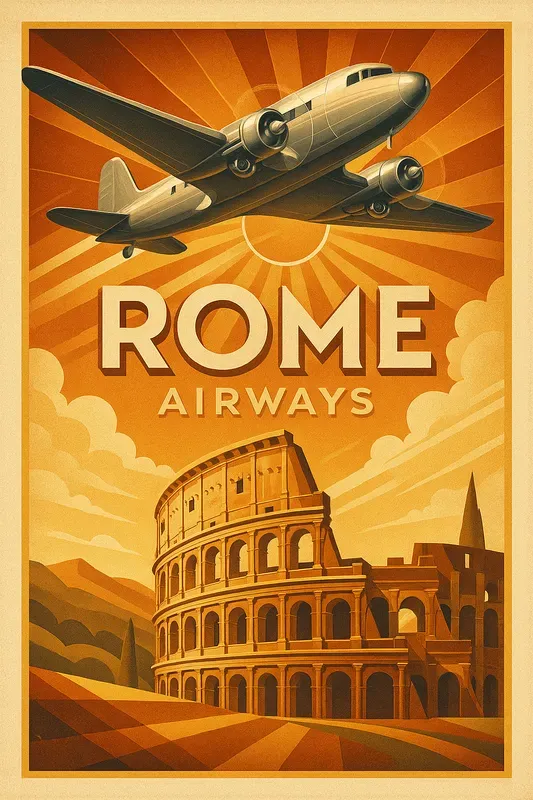 Vintage Art Deco Travel Posters 1930s