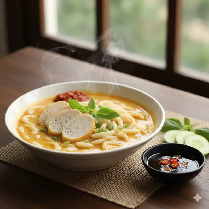 Sumatera Selatan Dishes Stock Photos