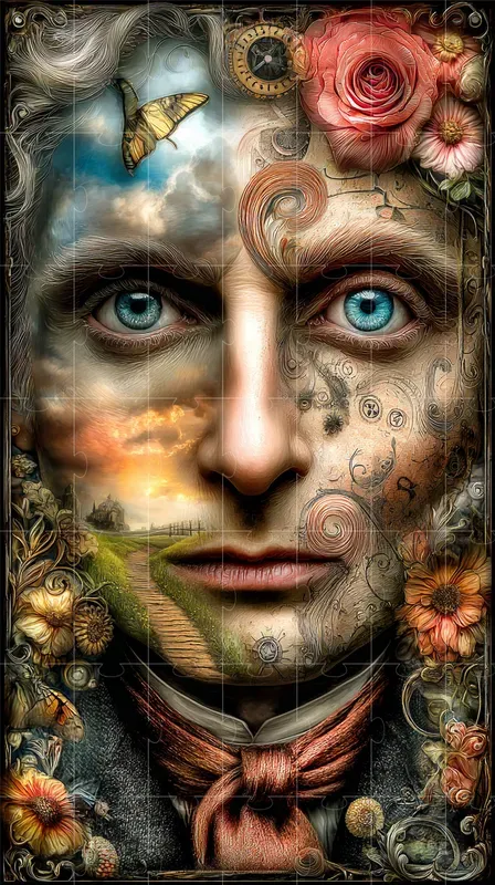 Surreal Dual World Portraits