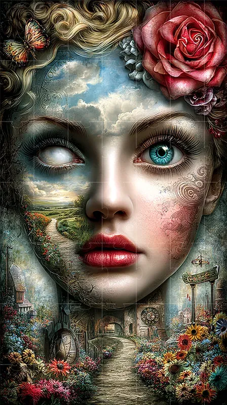 Surreal Dual World Portraits