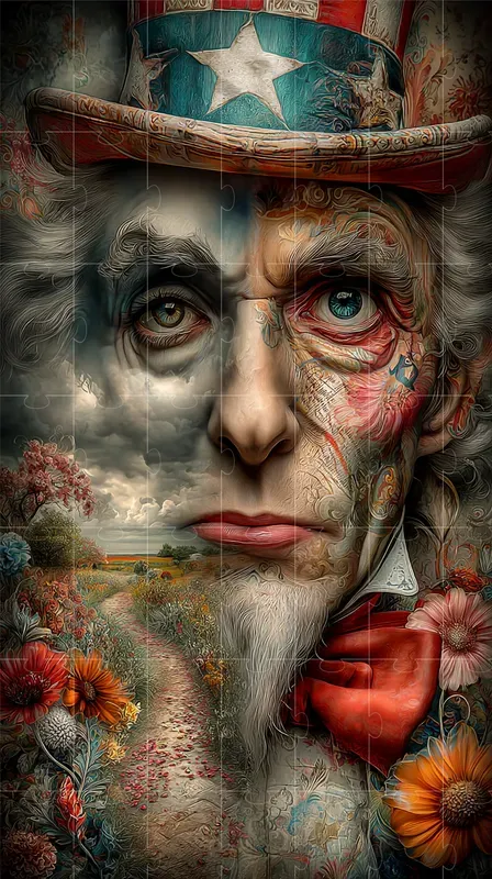 Surreal Dual World Portraits