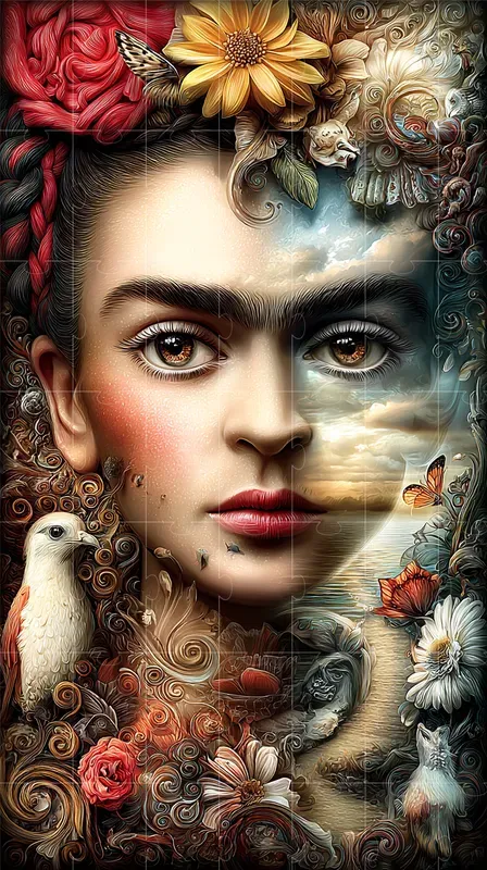 Surreal Dual World Portraits