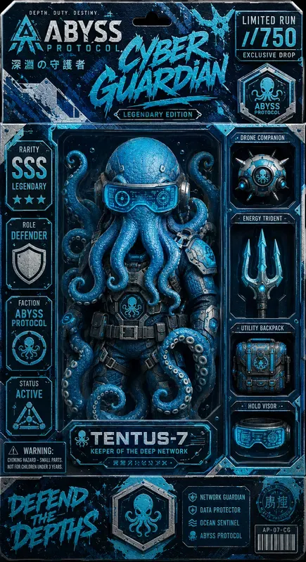 Collectible Mascot Packaging Generator