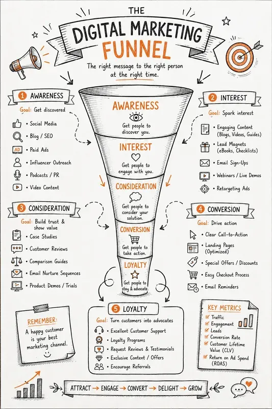 Pro Hand Drawn Sketch Note Infographics