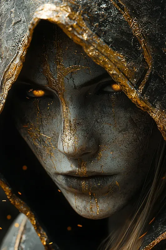 Dark Paladin Portraits Fallen Knight Art