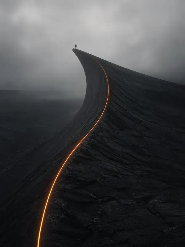 Ultra Minimalist Cinematic Landscapes