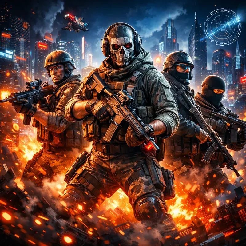 Epic Video Game Action Posters